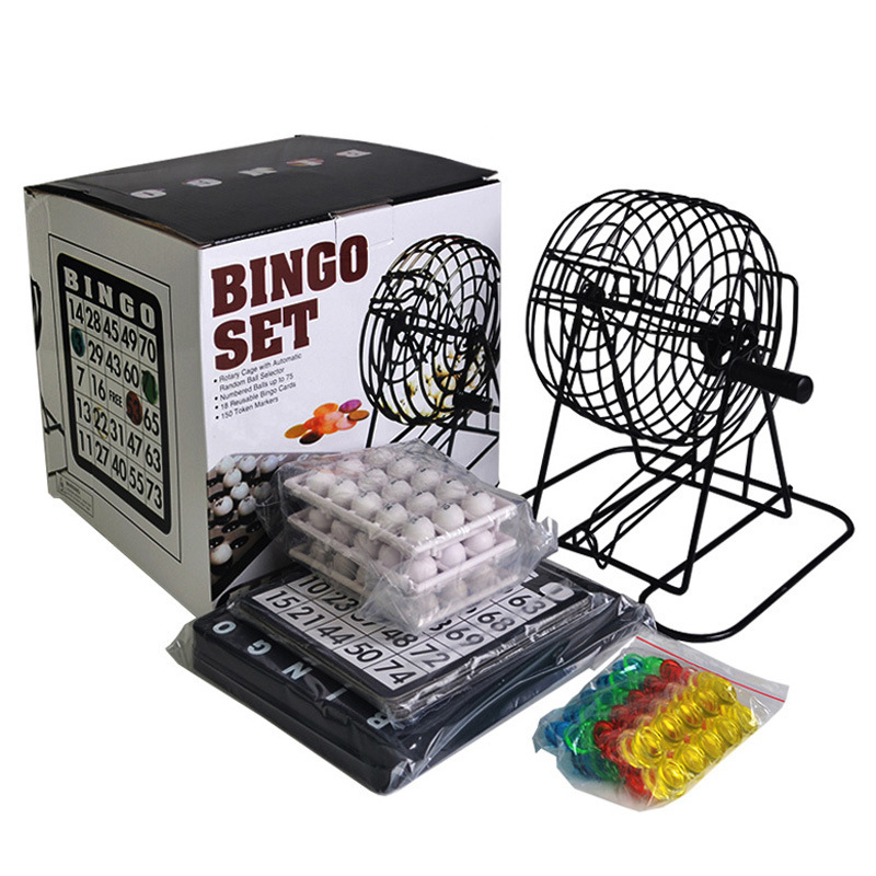 Party Games For Adults Large Group - Bingo Piyango Makinesi Çelik Bingo Oyun