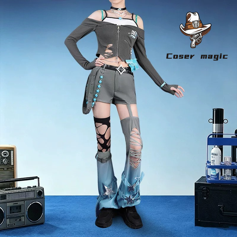 Party Games For Christmas - Oyun VTuber Y4T4 Rei7 Cosplay Kostüm