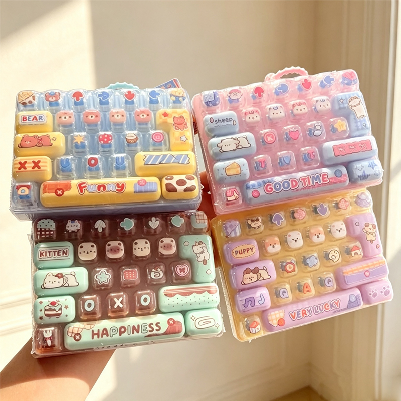 Party Games Switch - Stokta Mevcut /26Grid Keycap Clicker Anti
