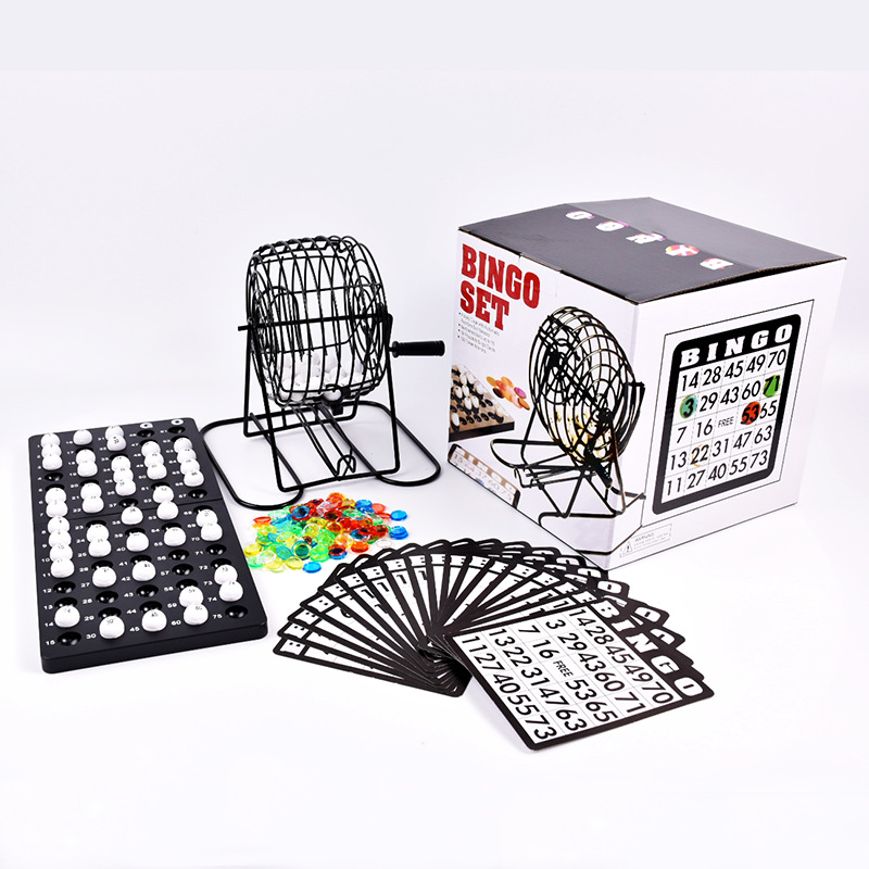 Party Games For Adults Large Group - Bingo Piyango Makinesi Çelik Bingo Oyun