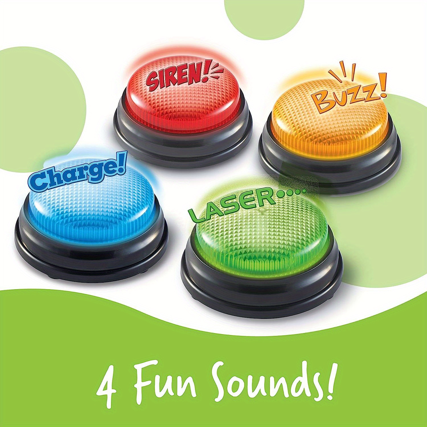 4 adet Işık ve Sesler Buzzer O - Party Games Quiz incelemesi ve fiyatı