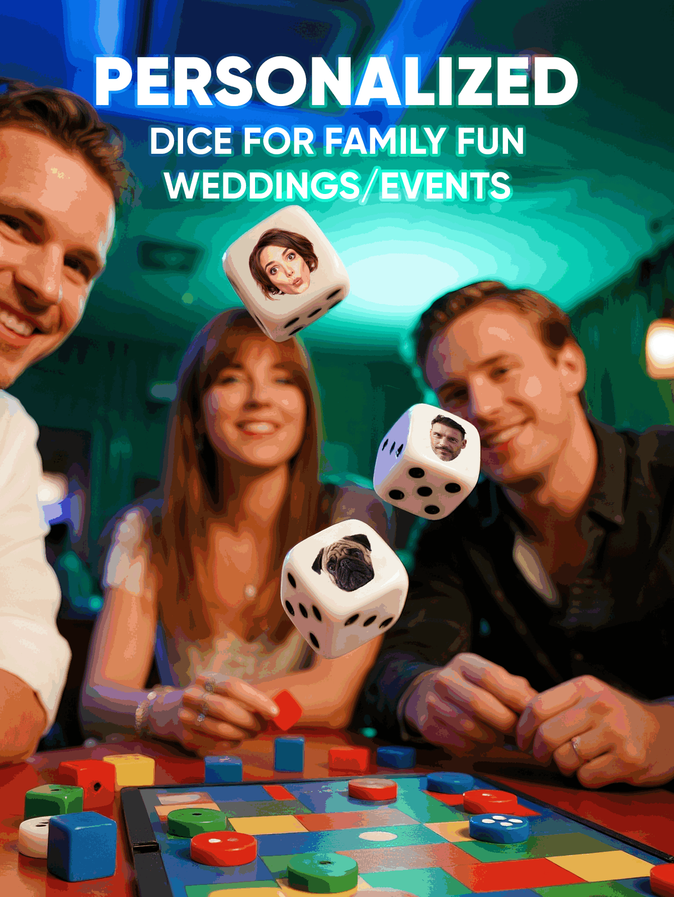 Kişiye Özel Yüz Zarları Komik  - Party Games For Christmas incelemesi ve fiyatı