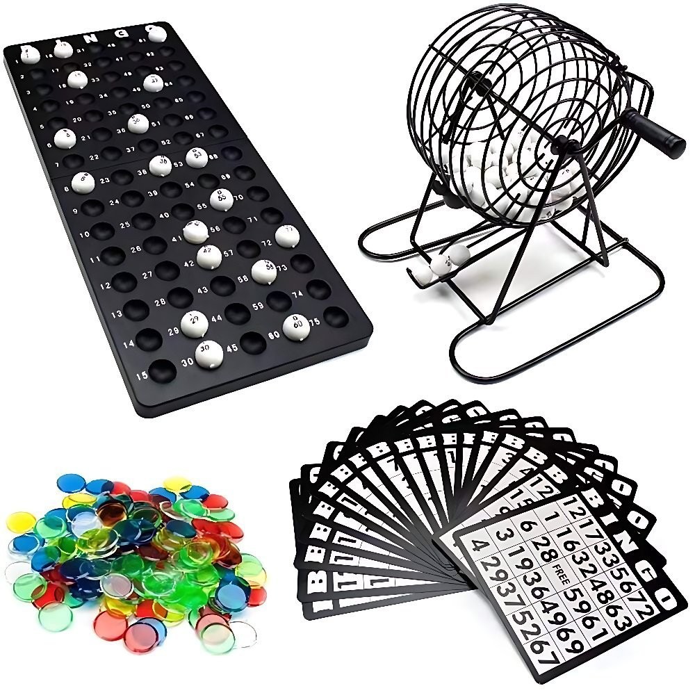 Çelik Bingo Oyunu Kafes Seti,  - Party Games For Adults Large Group incelemesi ve fiyatı